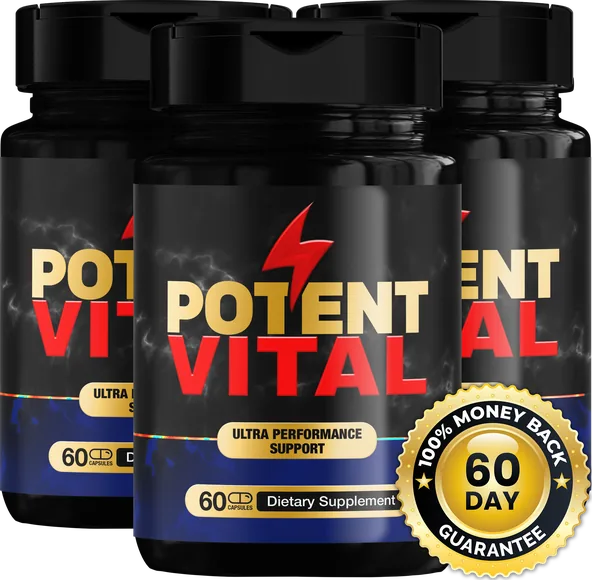 3 bottles of Potent Vital