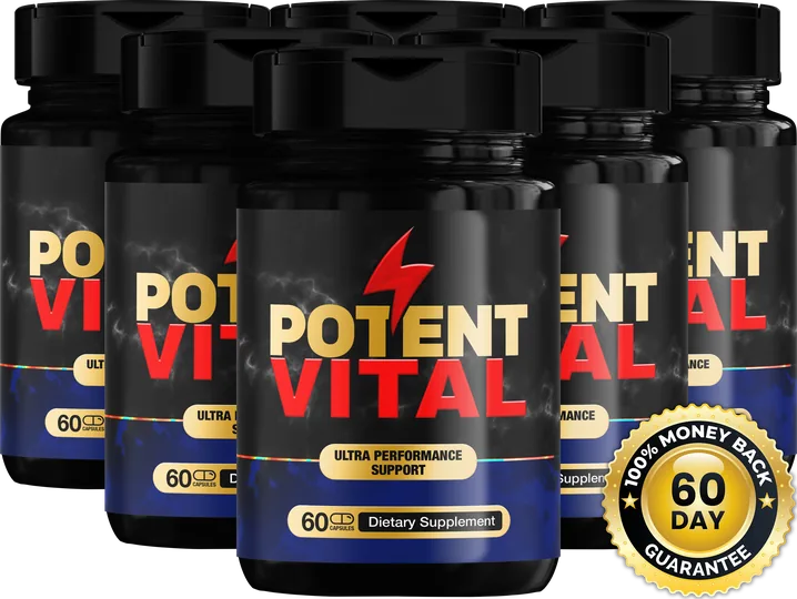 6 bottles of Potent Vital